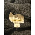 Aerie  OFFLINE Textured Jogger Pants Black Small S High Waisted Drawstring Photo 2