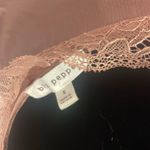 Blu Pepper Pink cami with lace trim small fit  Photo 2