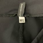 Onzie  Black Lace Leggings M L High Rise Yoga Gym Activewear Stretch Photo 5