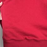 Vintage Y2K Aeropostale Faux Fur Zip Hoodie Juniors Size XL Red Jacket A87 Lined Photo 12