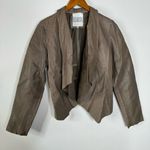 BB Dakota Brown Leather Jacket Size Medium Photo 1