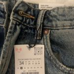 ZARA  High-Waisted Denim Shorts Photo 1