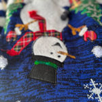 United States Sweaters  Navy and Black Knit Sweater Photo 1