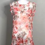 TWO BY VINCE CAMUTO | Sheer Floral Flounce Swim Cover Photo 0