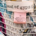 Band of Gypsies Roses Wide Leg Off Shoulder Jumpsuit M Photo 4