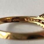 Avon RJ Gold Marquise Ring, Size 10 Photo 6