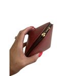 NEGASH Vintage Top Zip Around Cocktail Clutch Bag Brown Photo 8