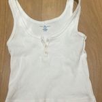 Brandy Melville White cropped tank Photo 0