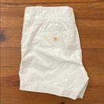 Lilly Pulitzer White Cotton Shorts Womens Size 6 Preppy Vacation Casual Photo 3