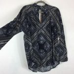 Free People NWT  Tunic Size Small Walking On a Dream Keyhole Cut Out Oversized Photo 8