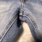 ZARA Light Wash Distressed Denim Bermuda Shorts Photo 7