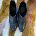 CAbi Black And Purple Two Toned Heeled Booties Photo 3