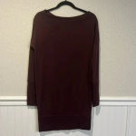Athleta Burgundy Studio Barre 2.0 sweatshirt dress size X small Photo 4