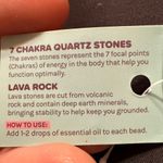 AOA Studio Chakra Bracelet with Lava Rock Black Photo 3