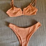 Zaful Peach Bikini Set Photo 0