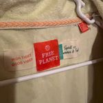 Free Planet  yellow terry cloth small button down Photo 4