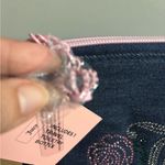 Juicy Couture  Denim  Cosmetic Bag with rhinestone Photo 6