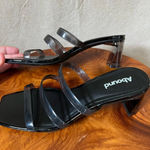 Abound Nordstrom  Ethan Strappy Slide Sandal in Black Smoke Size 6.5 Photo 6