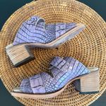 FREEBIRD by Steven Freebird by Stevens Caprice Womens Croc Embossed Slide Sandals Purple Size 6 Photo 8