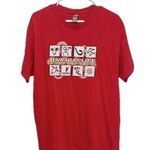 Gildan Hawaiian life tshirt large red short sleeved tee purchased in Hawaii vacation Photo 0