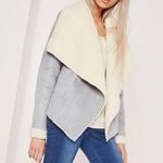 Missguided Shearling Waterfall Jacket Photo 0
