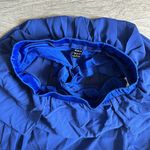 SheIn maxi sheer blue skirt with shorts underneath Photo 3