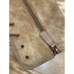 Vince Kady Combat Boots Women's 9 M Brown Suede Side Zip Lace Up Waterproof S67 Photo 6