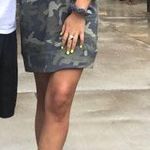 EXPRESS Camo zipper dress Photo 0