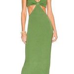 Cult Gaia New Serita Cut Out Dress in Basil sz S Photo 0