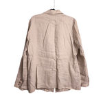 Quince L 100% Linen Blazer Driftwood Tan Quiet Luxury Minimalist Jacket Size L Photo 4