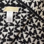 Michael Kors MICHAEL Infinity Scarf Black White Logo Stripe Photo 5