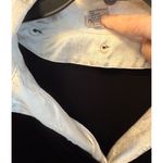 Notations  Black Velvet Pants Set with Cream Cuffs and Collar Photo 10