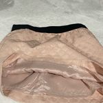 Loft Ann Taylor  pale pink jacquard textured women's mini skirt Photo 4