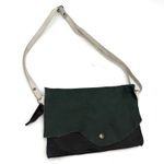 WildRose Black, Cream & Green Soft Leather Purse NWOT Black Photo 0
