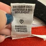 Diane Von Furstenberg  Orange Red Open Cardigan Silk Cashmere Blend Small Photo 5