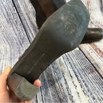 Tommy Hilfiger Vintage  Brown Leather Square Toe Heeled Booties​​​ Photo 5
