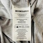 One Teaspoon One x  Grey Long Sleeve Lightweight Henley size S Photo 6