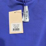 Wilo the Label Ribbed purple Square Neck Thin Strap One Piece Swimsuit S Black Photo 2