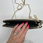 Ted Baker London Crossbody Bag Double Zip Leather Pink Clutch Chain Link Strap Photo 11