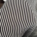 Something Navy  striped dress long sleeve size xs Photo 7