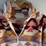 Aero Multicolor Cowl Neck Women's Sweater Pink Size M Photo 11