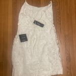 Lulus Lively Sweetheart White Embroidered Lace-Up Mini Dress Photo 4
