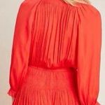 Chic Red Mini Dress with Tiered Skirt Photo 1