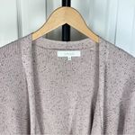 Verve Ami  Pink Marled Relaxed Fit Open Cardigan Photo 1