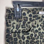 Good American Good waist crop sage leopard high waist skinny jeans size 28 Photo 5