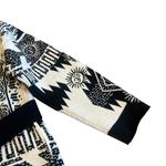 Alanui Wood Block Ibrid Cardigan Sweater Designer Luxury Size XS Women's NWT Black Photo 4