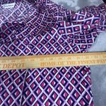 Tommy Bahama Multicolor Tassel Tunic Top Large Beachy Resort Vacation Flowy Boho Photo 11