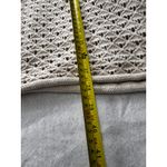 Sanctuary  Women Knit Crochet Sleeveless Mini Dress M Cream Textured Open Weave Photo 6