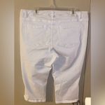 Lane Bryant White Denim Capri - size 18 Photo 1