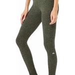 Alo Yoga Green Mid Rise Activewear Athletic Fitness Ankle Leggings Pants Sz XS Photo 0
